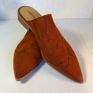 Comfortview Suede Mules